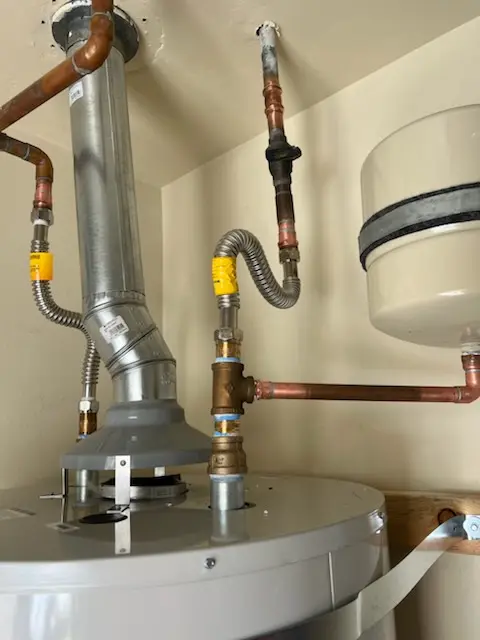 Water heater installation and plumbing repair in Orchard Avenue