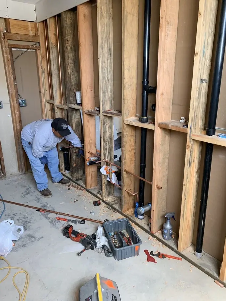 Commercial rough-in plumbing for Water Heater Replacement in Orchard Avenue